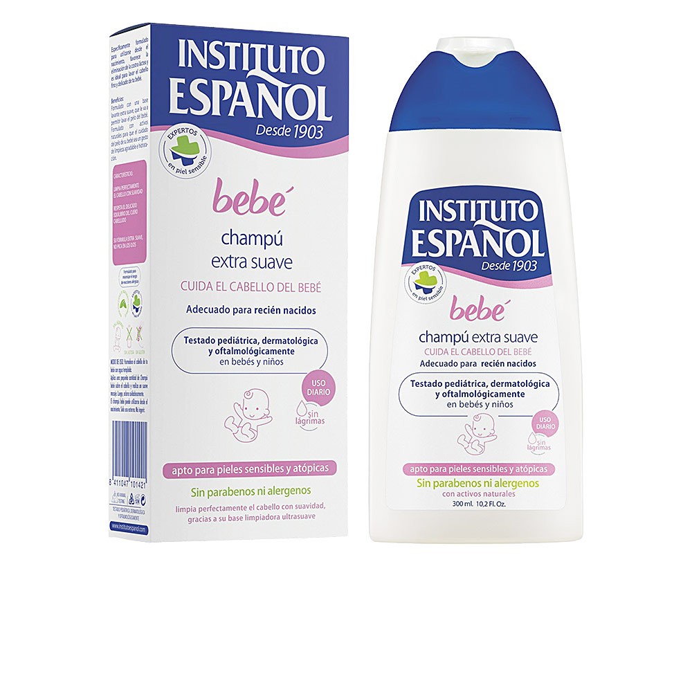 Instituto Espaol Bebe Shampoo Pelle Sensibile Per Neonati Allergeni 300ml children
