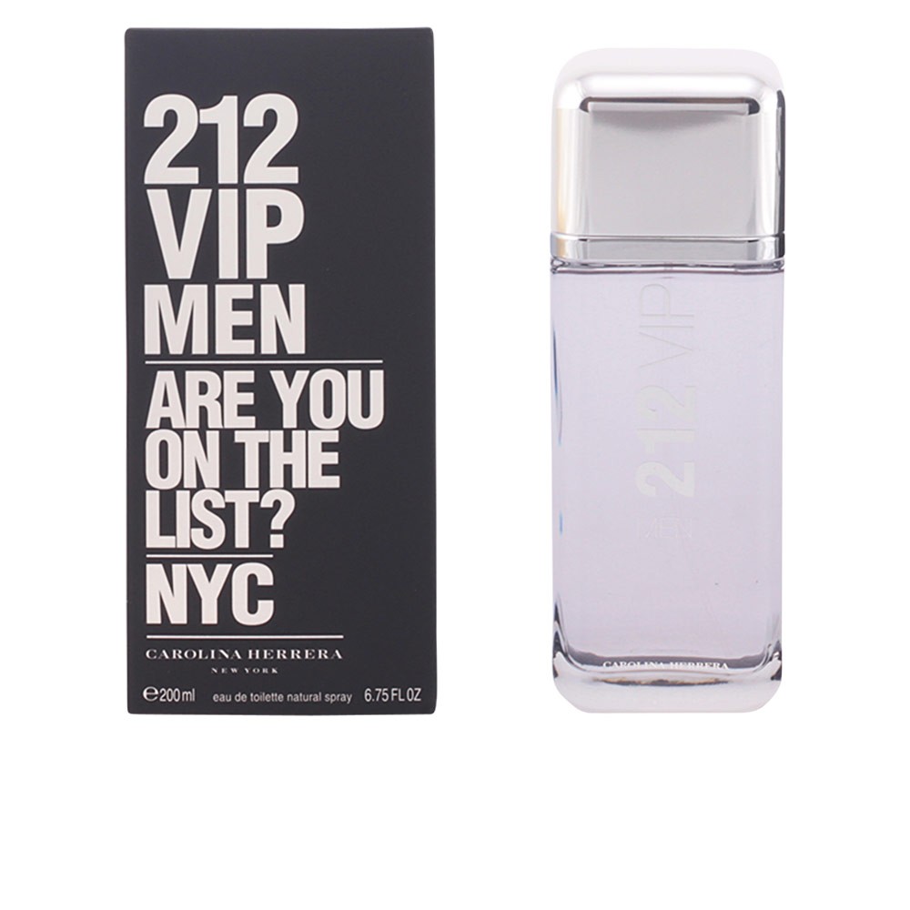 Carolina Herrera 212 VIP MEN eau de toilette spray 200ml uomo