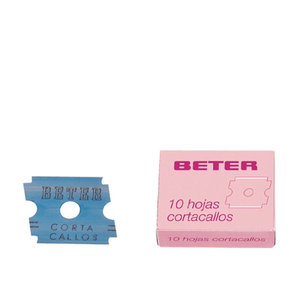 Beter 10 Refill Blades For Corn Remover Unisex