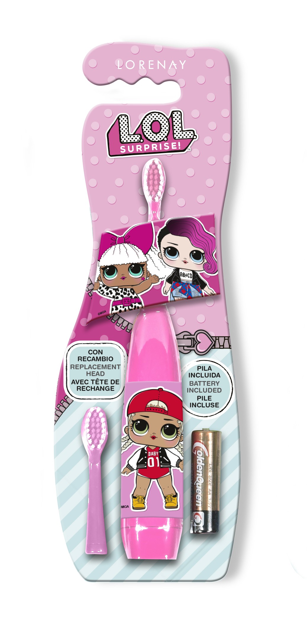 Cartoon LOL Surprise Spazzolino Elettrico Unisex