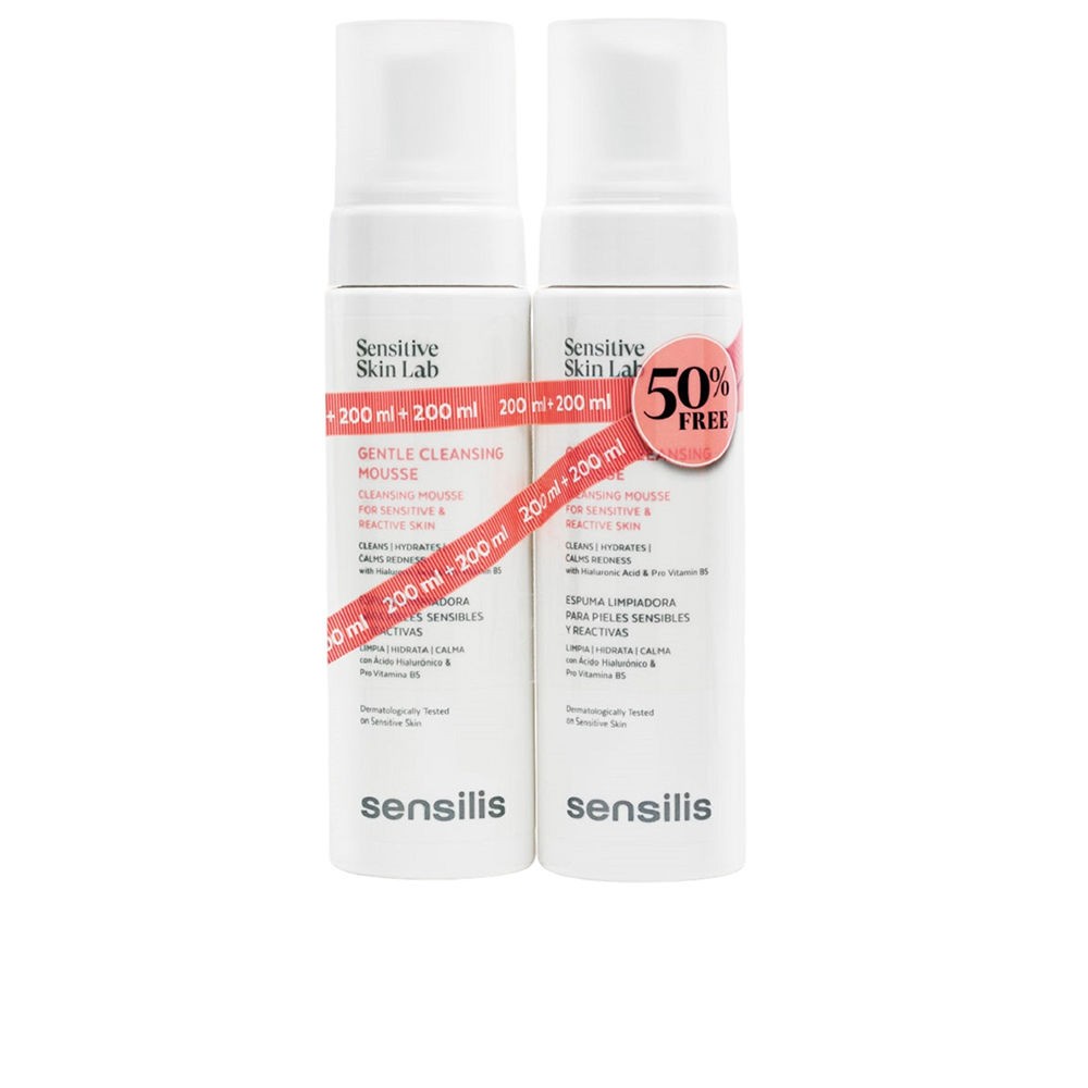 Sensilis GENTLE CLEANSING MOUSSE cleansing foam 2 x 200ml donna