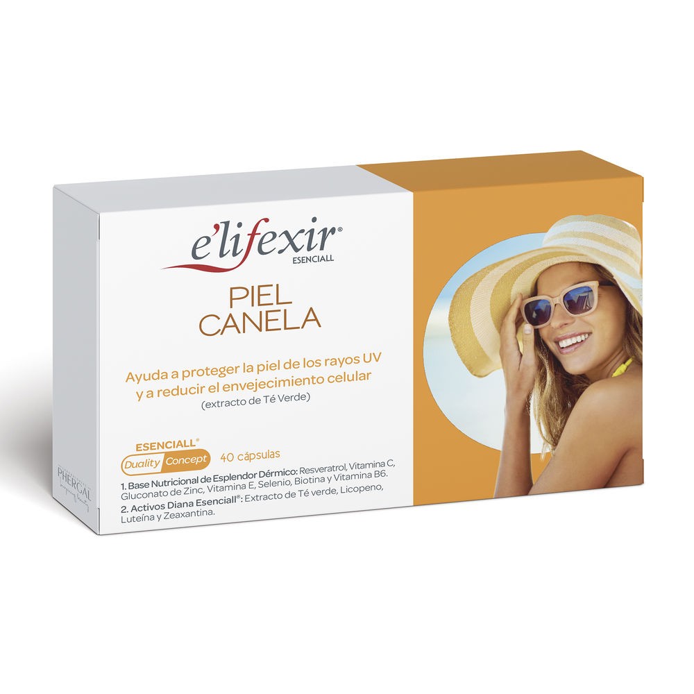 Phergal Elifexir Esenciall Piel Canela 40 Cpsulas Unisex