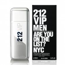 Carolina Herrera 212 VIP MEN eau de toilette spray 100ml uomo