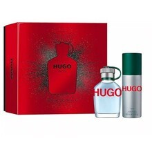 Hugo Boss Hugo Man Giftset 225ml eau de toilette Spray 75ml-Deo Spray 150ml