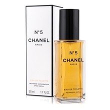 Chanel N 5 eau de toilette spray refill 50ml donna