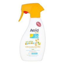 Astrid Sun OF 30 Latte Famiglia per prendere il sole in Spray donna 270ml