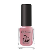 Dermacol 5 Day Stay long lasting Smalto a lunga tenuta 10ml 4 Glam nudo Donna