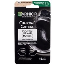 GARNIER Skin Naturals Maschera per gli occhi che depura la caffeina al carbone donna 50g
