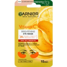 GARNIER Skin Naturals Vitamin C Brightening Eye Mask Maschera occhi illuminante con vitamina C donna 10ks