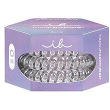 Invisibobble Slim Premium Crystal Clear Fascia per capelli 3 pz donna