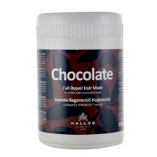 Kallos Maschera per capelli riparatrice completa al cioccolato e cioccolato 1000ml Donna
