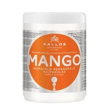 Kallos Maschera idratante con olio di mango Maschera di mango 1000ml Donna