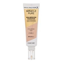 Max Factor Miracle Pure Skin Improving Foundation SPF30 Make up 30ml 32 Beige chiaro Donna