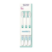 Meridol Set of soft toothbrushes 3 pcs donna