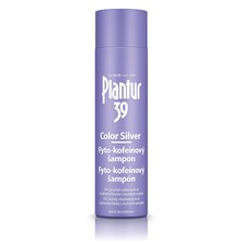 Plantur 39 Color Silver Shampoo Shampoo alla fitocaffeina neutralizzante i toni gialli 250ml Donna