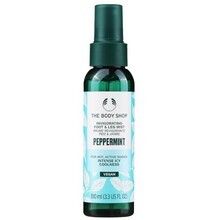 The Body Shop PEPPERMINT cooling and reviving foot spray 100ml unisex