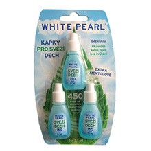VitalCare White Pearl 3 pcs Drops for fresh breath donna 3 7ml