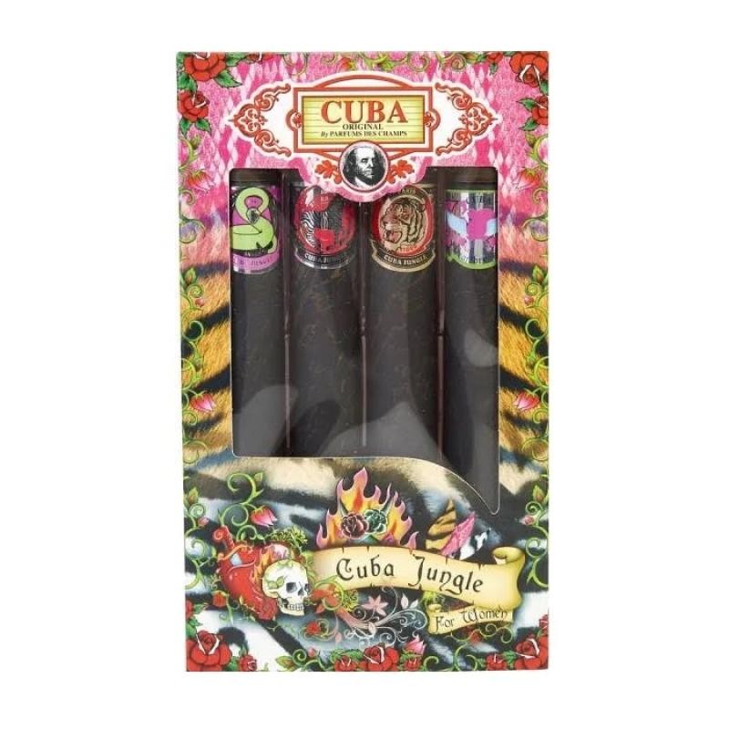Cuba Jungle set EDP 35 ml Cuba Snake Cuba Tiger 35 ml Cuba Zebra 35 ml Heartbreaker 35 ml W