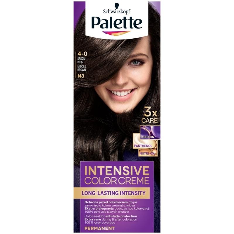 Schwarzkopf Professional Palette Intensive Colour Creme Colore per capelli ad intensit lunga durata N3 Marrone medio Donna