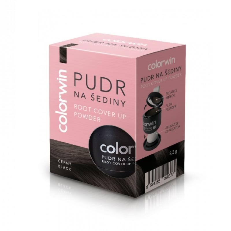 Colorwin Root Cover Up Powder Polvere grigia 32 g Nero Uomo