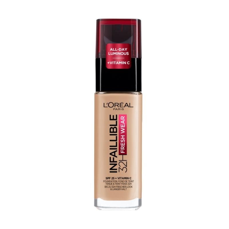 LOral Paris INFAILLIBLE 24h fresh wear foundation 125naturel rose 30 m Donna