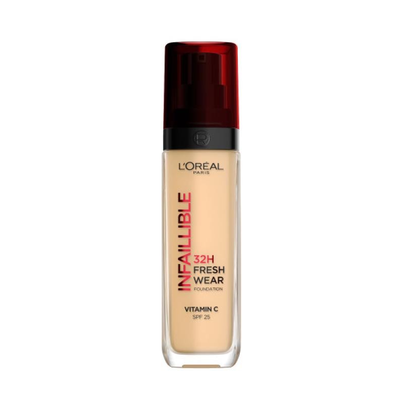 LOral Paris INFAILLIBLE 24h fresh wear foundation 130beige peau 30 ml Donna