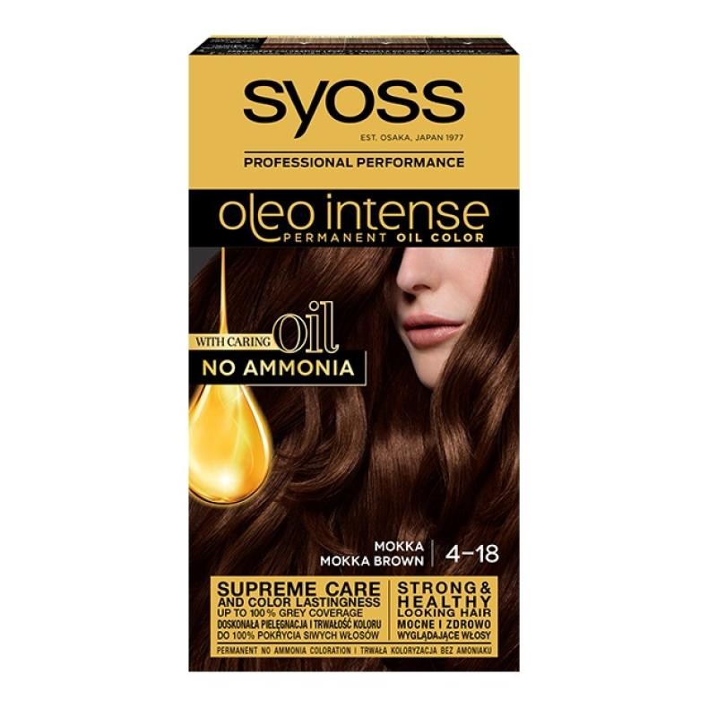 Syoss Oleo Intense Permanent Oil Color Hair Color Donna 50ml