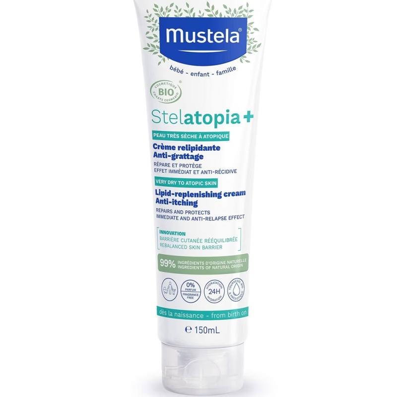 Mustela STELATOPIA BIO lipid replenishing cream 150ml unisex