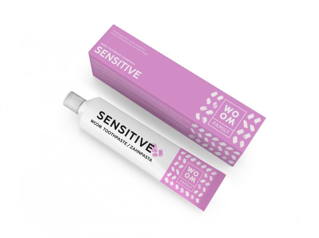 Woom Family Sensitive Toothpaste sensitive teeth donna 75ml