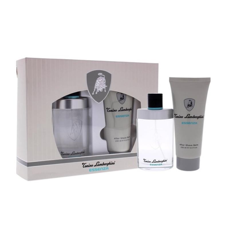 Lamborghini Essenza Gift set eau de toilette 75 ml and aftershave balm 150 ml uomo 75ml