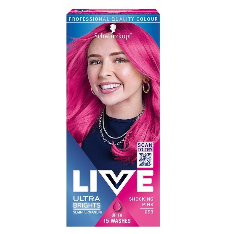 Schwarzkopf Professional Live Permanent Colour Hair color donna 93 Pink
