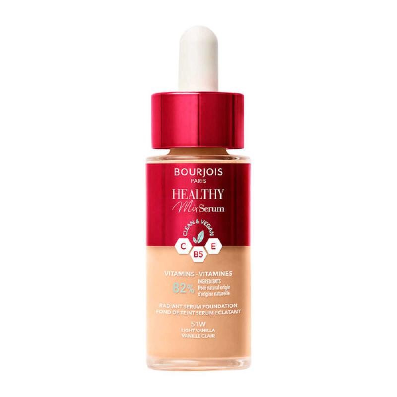 Bourjois HEALTHY MIX serum foundation makeup base 51Wlight vanilla 30ml donna