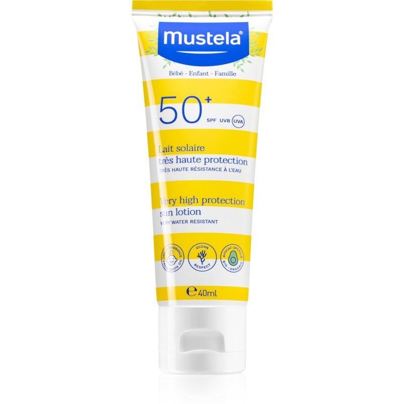Mustela FAMILY SOL face sun cream SPF50 40ml unisex