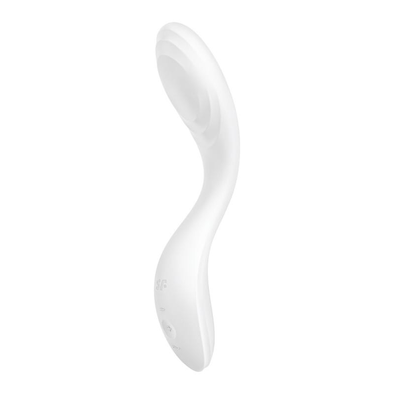 Satisfyer rrolling pleasure vibrador punto g blanco 1un donna