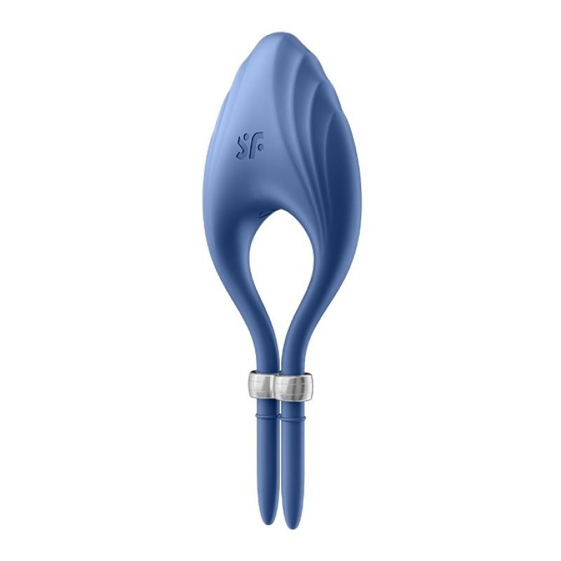 Satisfyer duelist anillo vibrador azul 1un unisex