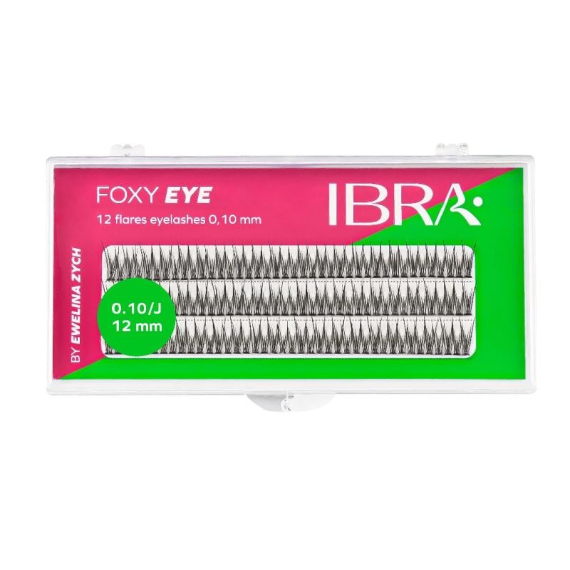 IBRA Foxy Eye ciuffetti ciglia 12mm 120 pz