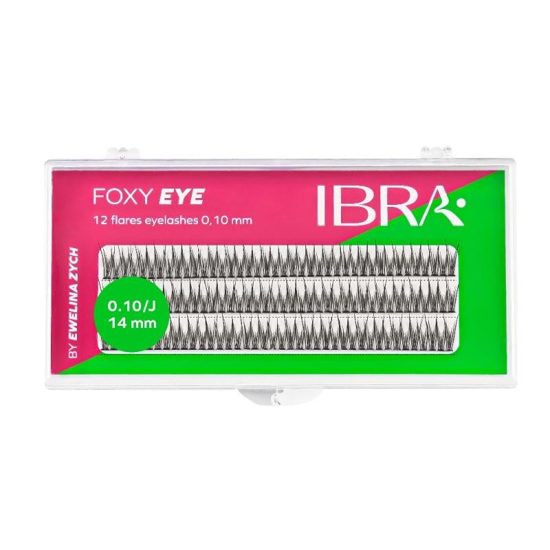 IBRA Foxy Eye Ciuffi ciglia 14mm 120 pz