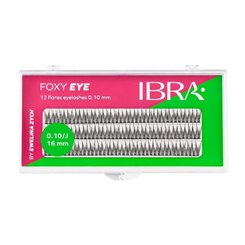 IBRA Foxy Eye Ciuffi ciglia 16mm 120 pz