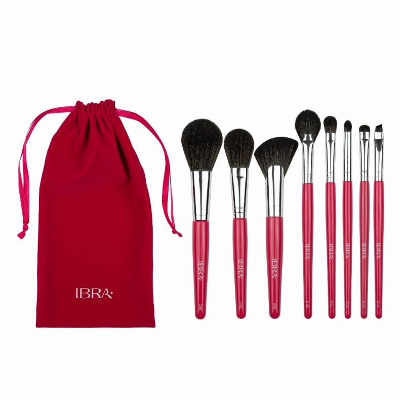 IBRA SET Set pennelli trucco Candy 8 pz