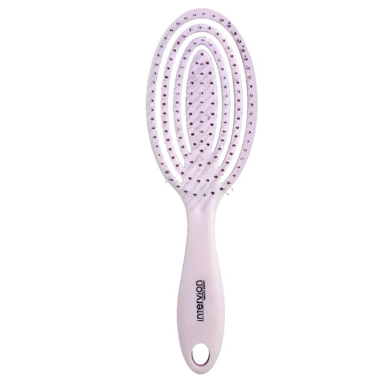 INTERVION I Spazzola per capelli Comfort per capelli sottili e fragili