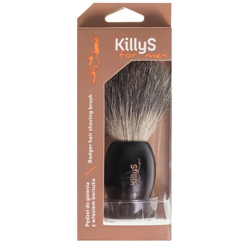 KILLYS For Men Badger Hair Shaving Brush pennello da barba in pelo di tasso