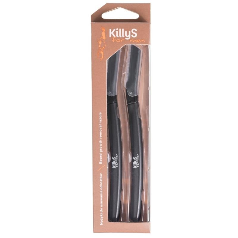 KILLYS For Men Rasoio per la rimozione della crescita della barba Coltelli per rimuovere i peli che ricrescono sulle guance