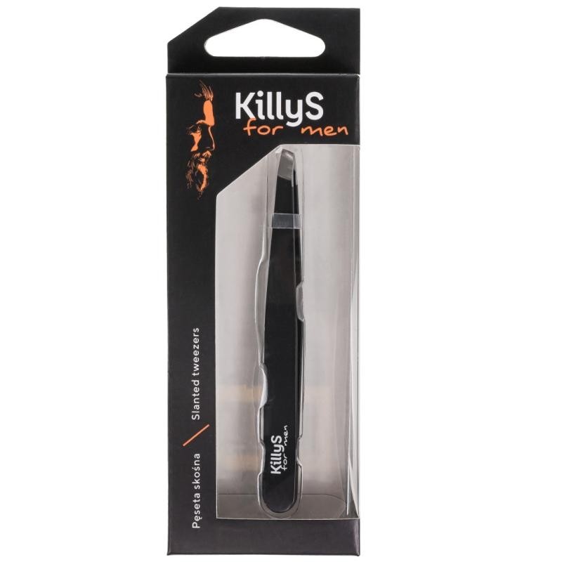 KILLYS For Men Slanted Pinzette pinzette inclinate per modellare le sopracciglia
