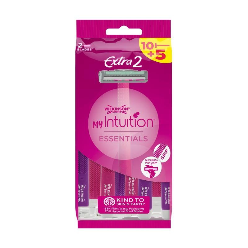 WILKINSON My Intuition Extra2 Essentials rasoi usa e getta da donna 15 pz
