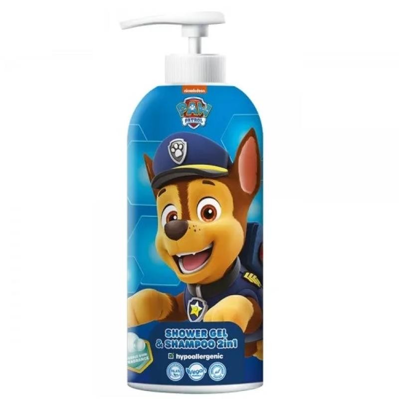 PAW PATROL Gel detergente e shampoo 2in1 Bubble Gum 1000ml