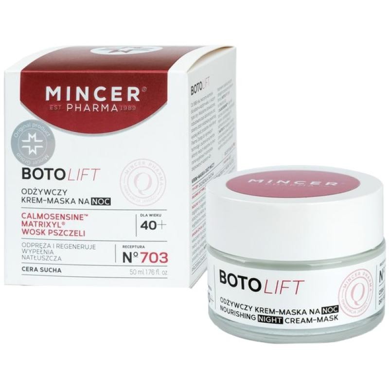 MINCER PHARMA Boto Lift cremamaschera notte N703 50ml