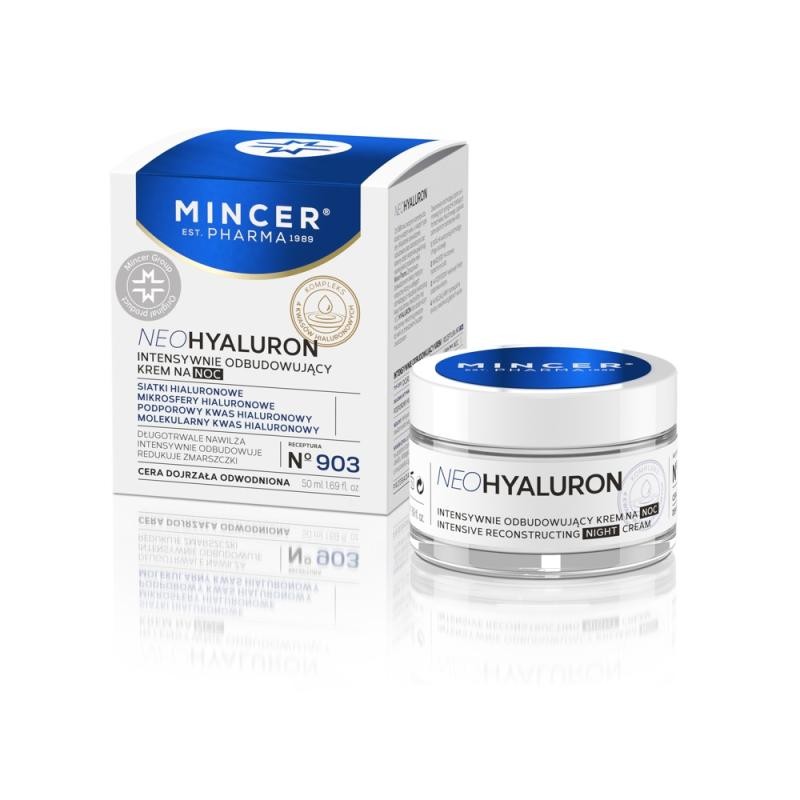 MINCER PHARMA NeoHyaluron crema viso rigenerante notte 903 50ml
