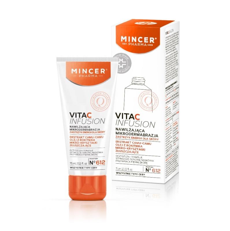 MINCER PHARMA Vita C Infusione microdermoabrasione idratante N612 75ml