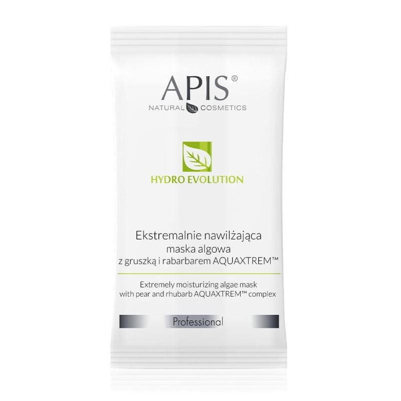 APIS Hydro Evolution Moisturizing Algae Mask maschera alle alghe estremamente idratante con pera e rabarbaro 20g