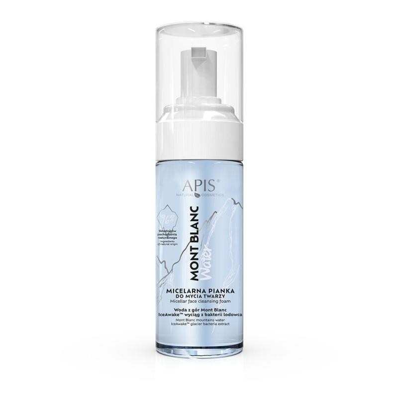 APIS Mont Blanc Acqua micellare detergente viso schiuma 150ml